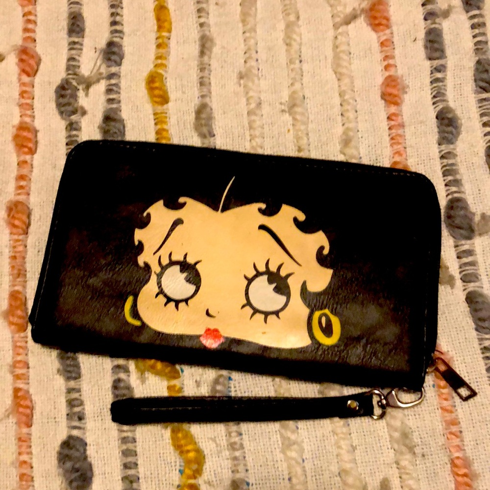 Betty boop wallet /wristlet